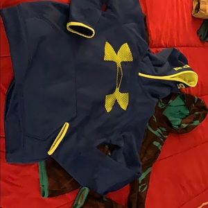 Under Armour Sweatshirt YLG Combo NWOT